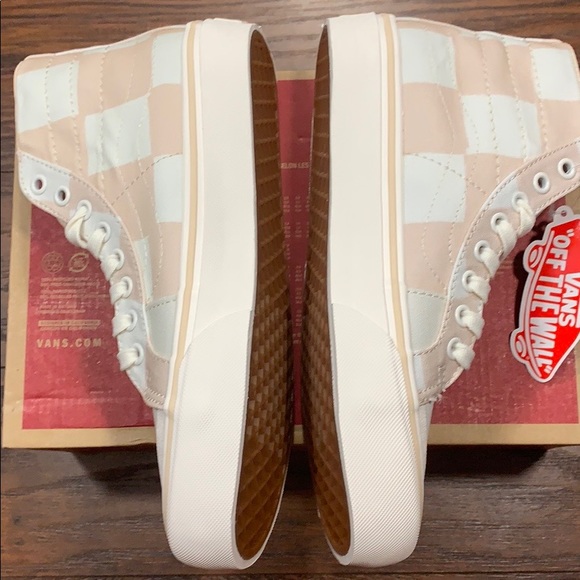 VANS SK8-Hi DECON BIG CHECKERBOARD Mcdmia/MrshmWMN - Picture 5 of 16